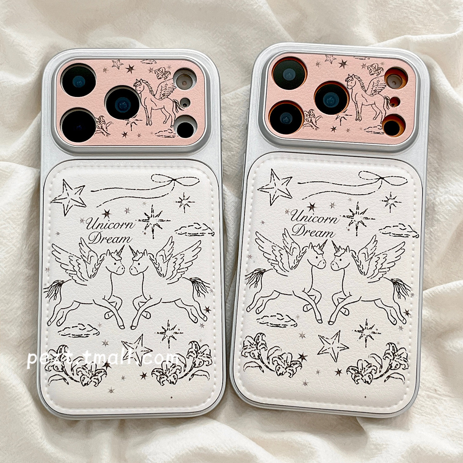 ins风卡通可爱独角兽小马适用苹果17手机壳硅胶iphone16promax马年17promax皮质新款15防摔14保护套16女全包,3C数码配件,手机保护套/壳,淘宝优惠券,粉丝福利购,淘宝优惠卷