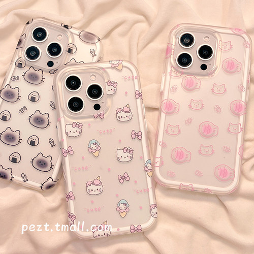 苹果手机壳IMD网红猫咪保护壳