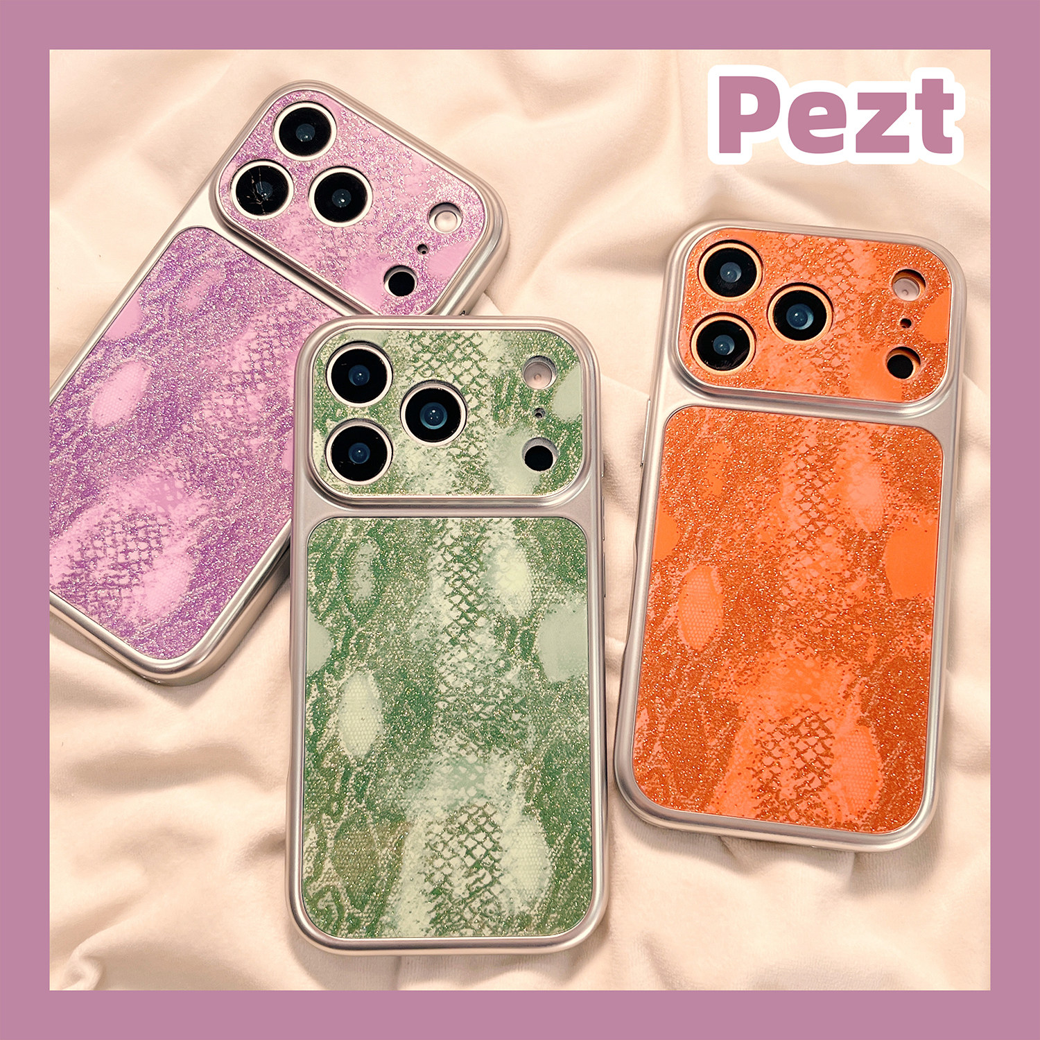 日韩风个性蛇皮闪粉适用苹果17手机壳轻奢iphone16promax高级感17pro极简15Pro新款15防摔14女16全包保护套硬,3C数码配件,手机保护套/壳,淘宝优惠券,粉丝福利购,淘宝优惠卷