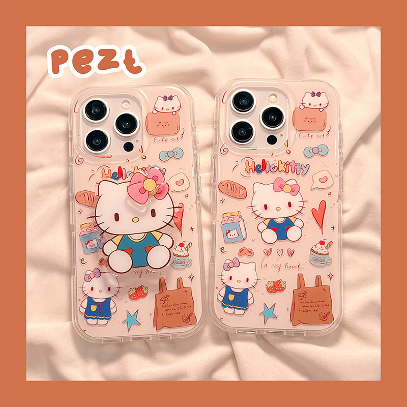 面包牛奶hellokitty手机壳少女心