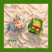 立体可爱小丑情侣适用AirPods1 2女硅胶防摔新三代 2保护套AirPods4代苹果耳机套无线蓝牙耳机壳airpodspro3