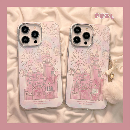 苹果手机壳tpu烟花城堡包邮