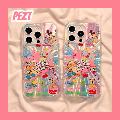 苹果手机壳极光网红动画