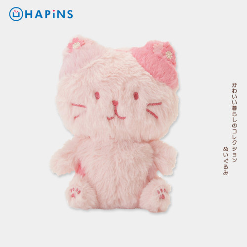 hapins猫咪公仔羽绒棉