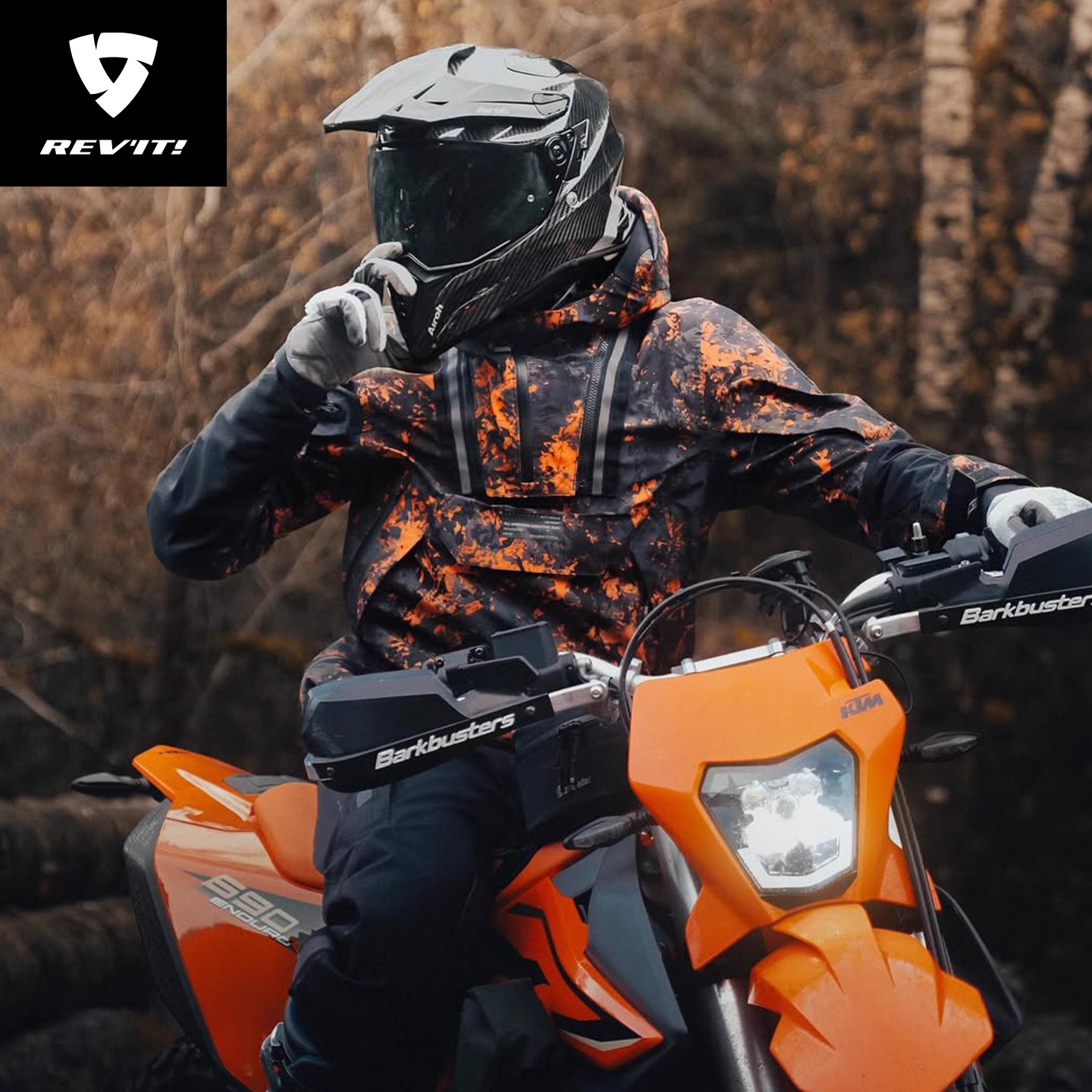 REVIT黑水2摩托车骑行服男女夏季机车赛车服罩衫四季防水防摔透气