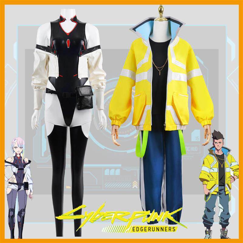 赛博朋克边缘行者cos大卫c服跑手露西衣服服装假发cosplay服套装