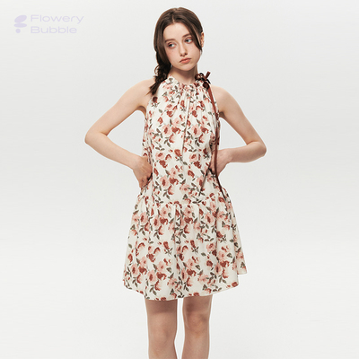 FloweryBubble肌理感碎花连衣裙