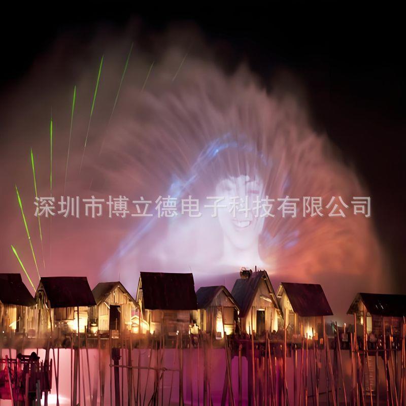 大型户外湖中数控水幕投影音乐喷泉激光水舞秀喷泉工程设备厂家