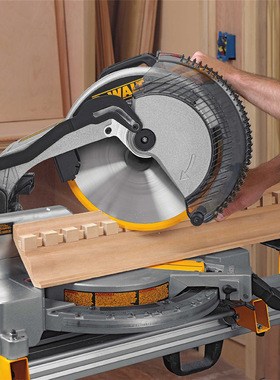 得伟DW713多功能复合木工斜切锯介铝机重型锯铝机DW715/DWS780