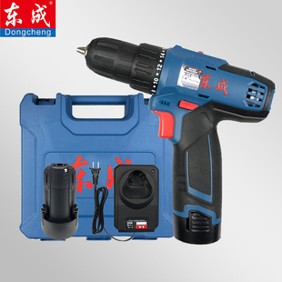 16V电动螺丝刀 1601锂电家用10.8V 东成充电式 起子电钻DCJZ1201