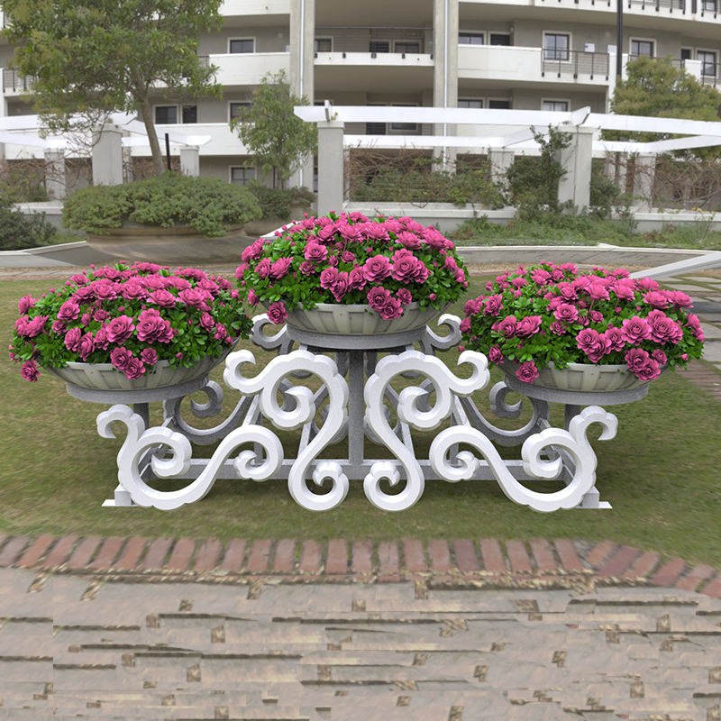 厂家定制户外大型立体花架景观