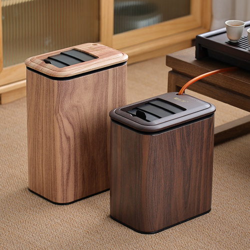 中式茶渣桶智能干湿分离