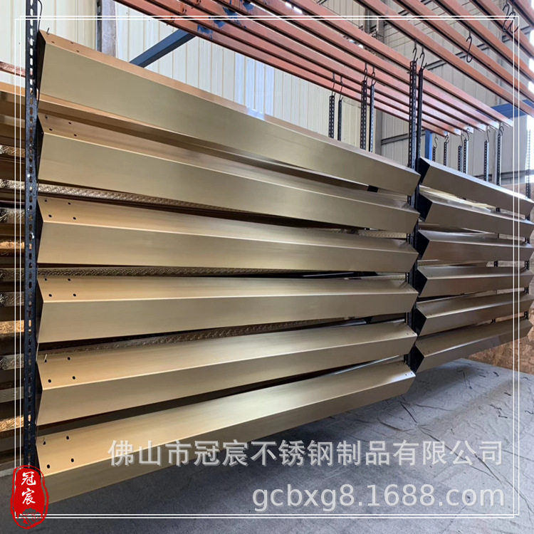 内蒙古茶几用不锈钢老虎腿酒吧吧台用800mm玫瑰金葫芦柱腿