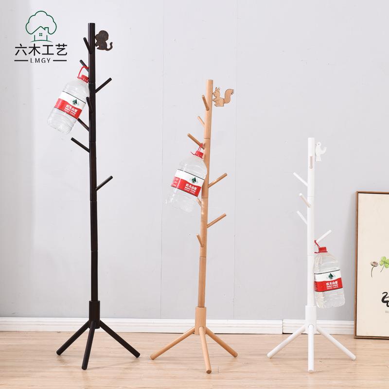 卡通儿童衣架可爱创意简约树形衣服架子客厅卧室落地衣帽架