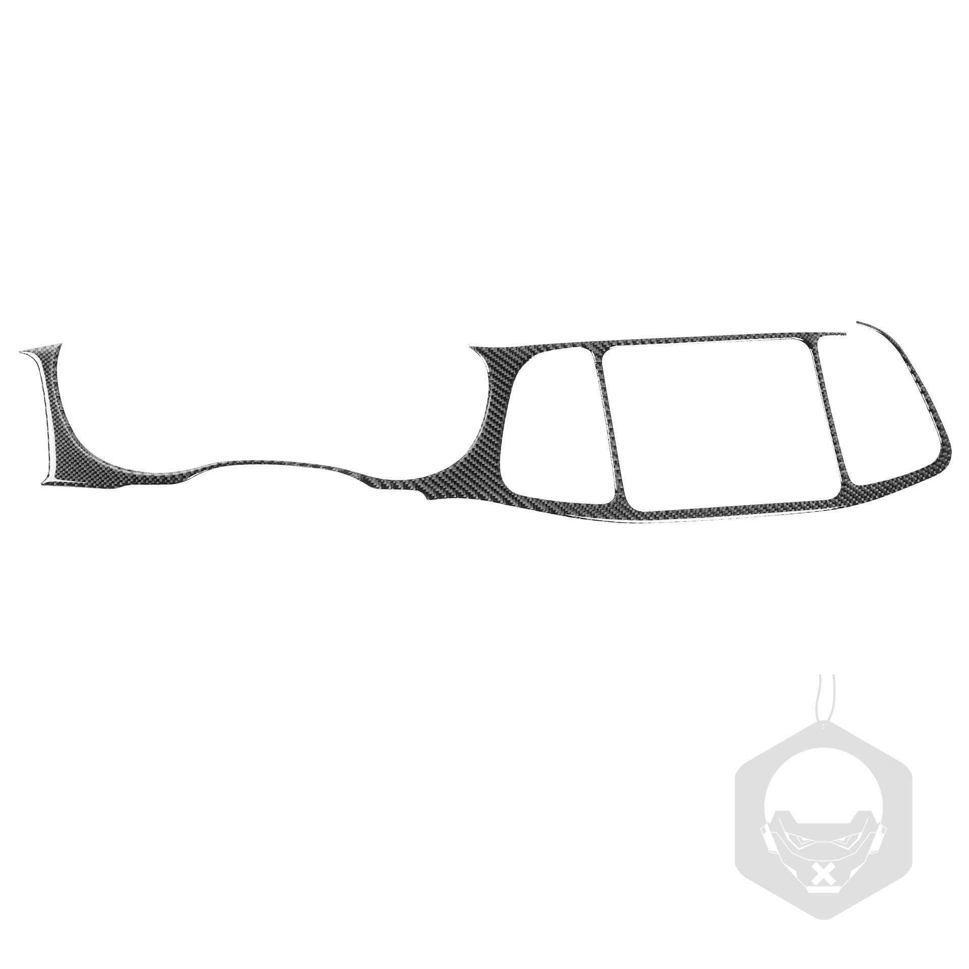 适用于道奇新挑战者Challenge碳纤维内饰改装仪表左右风口装饰贴