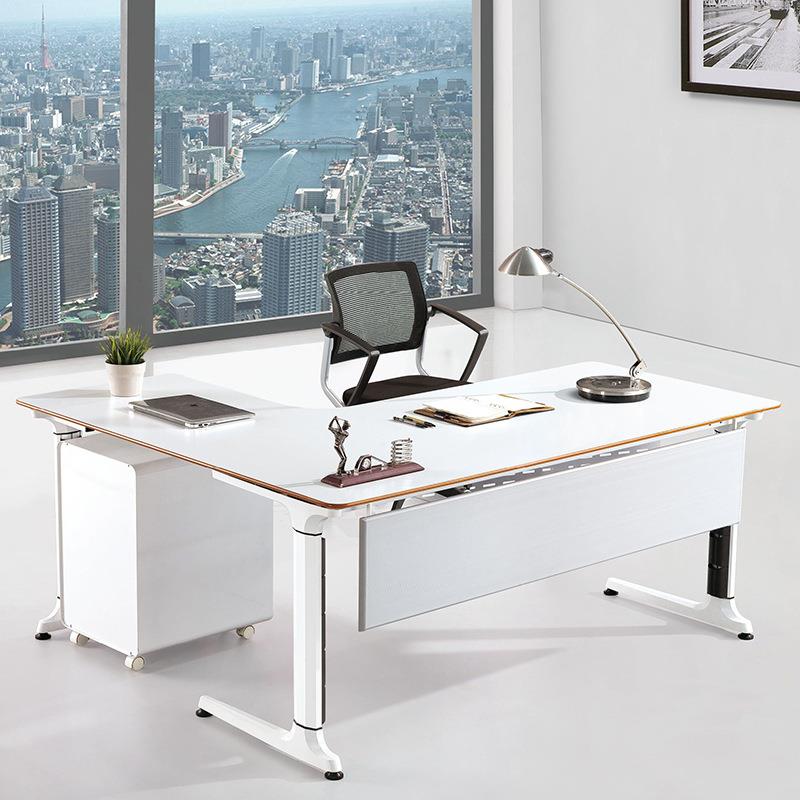 办公家具钢木办公桌桌结合领导总经理主管老板桌大班台电脑桌