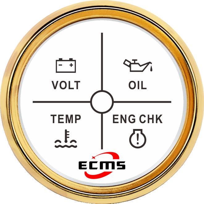 东莞改装车用仪表4LED报警指示表显示仪表