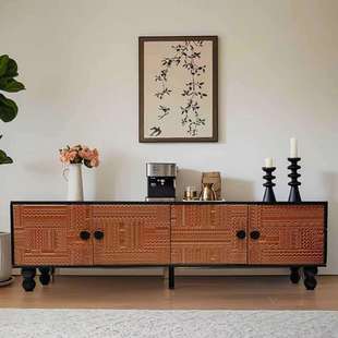 2025新款洛可可系列法式复古实木柜五斗柜梳妆台电视柜餐边柜置物