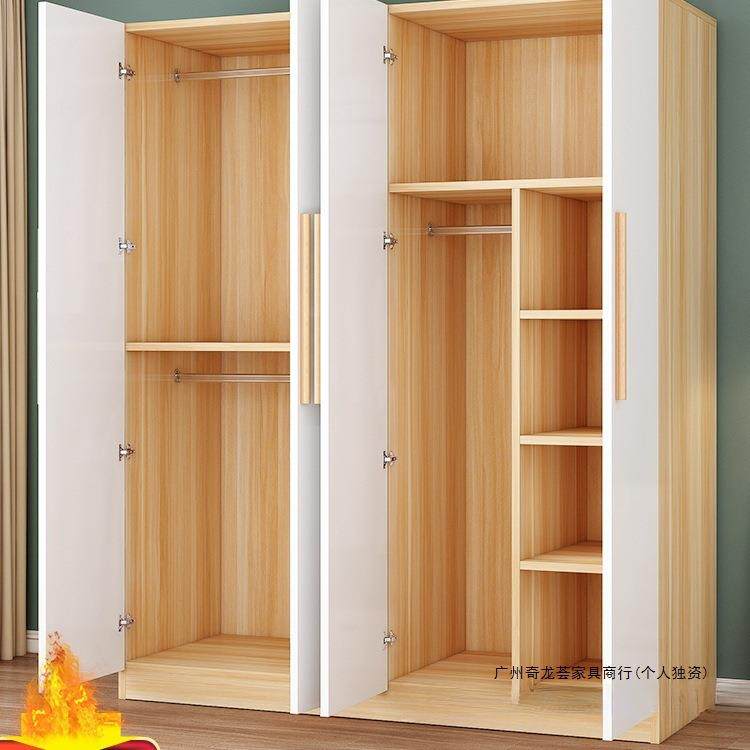 衣柜家用卧室出租房屋用经济型网红爆款简易组装木质儿童收纳柜子