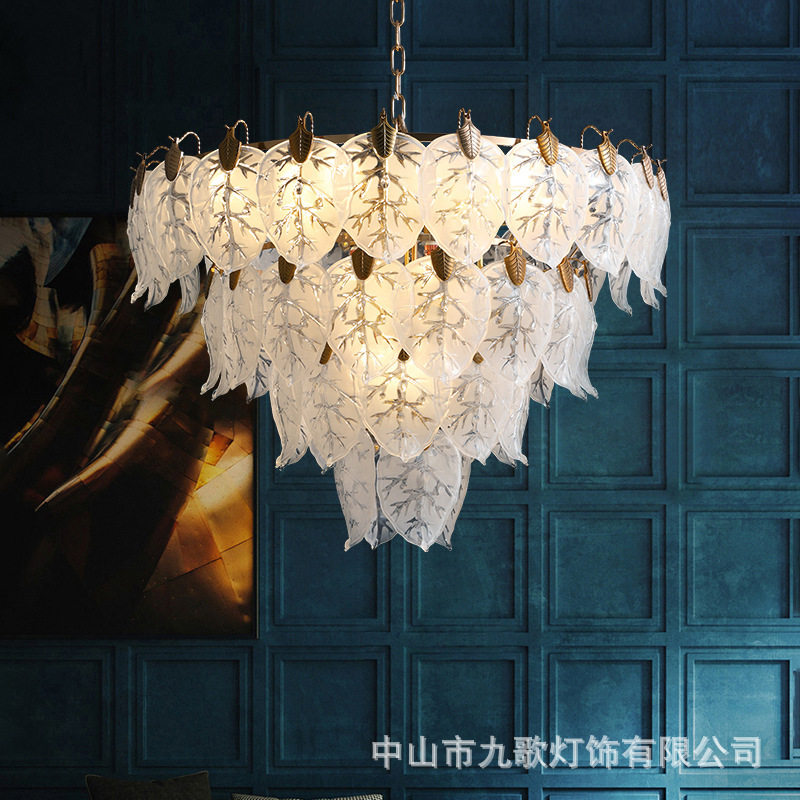 法式轻奢北欧后现代吊灯客厅吊灯简约餐厅吊灯卧室艺术灯具水晶灯