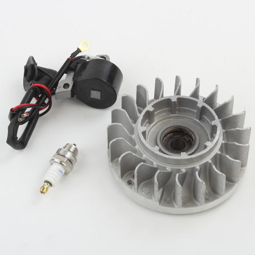 油锯MS660磁飞轮点火器高压包火花塞套装链条伐木锯汽油锯配件