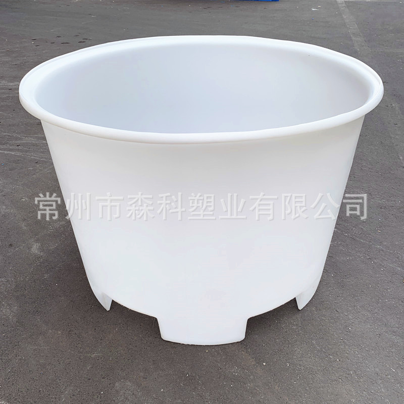 800L叉车用PE带插孔圆桶批发
