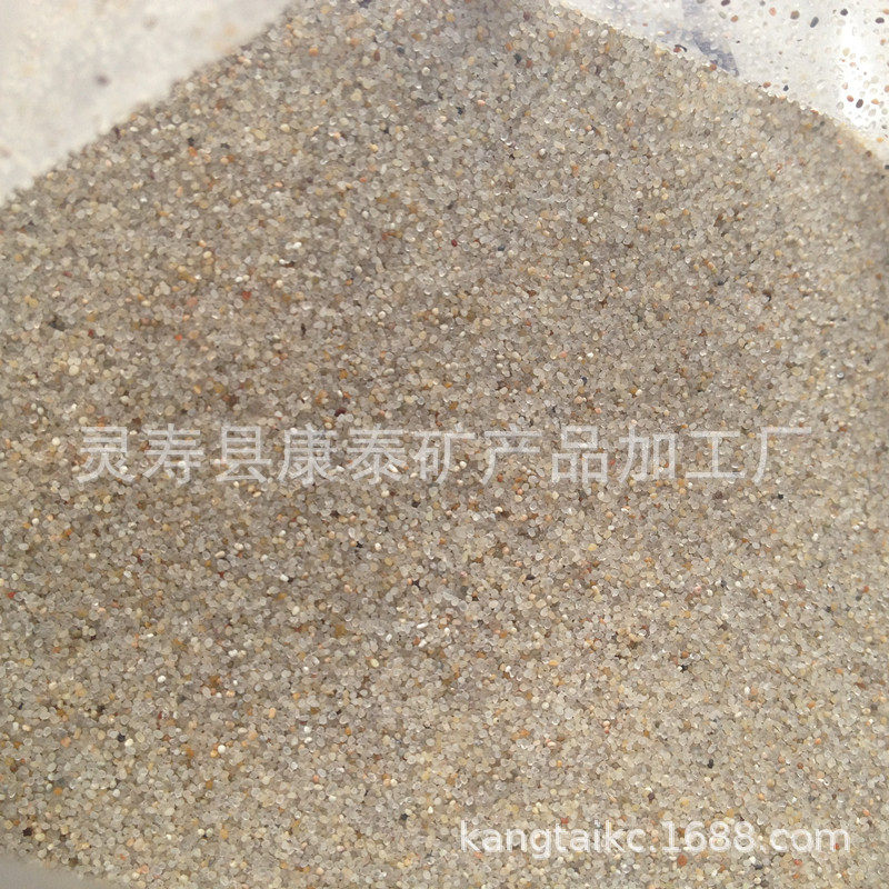 供应325目石英粉石英砂滤料覆膜砂压裂圆粒沙