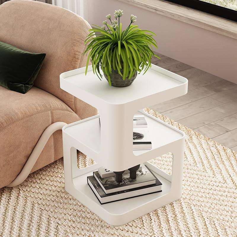 L$H轻奢客厅沙发边几边柜现代简约床头柜铁艺创意床头小茶几小桌