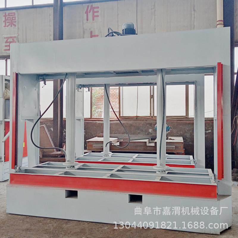 南阳冷压机家具橱柜木门全自动冷压机大型木工机械全套设备