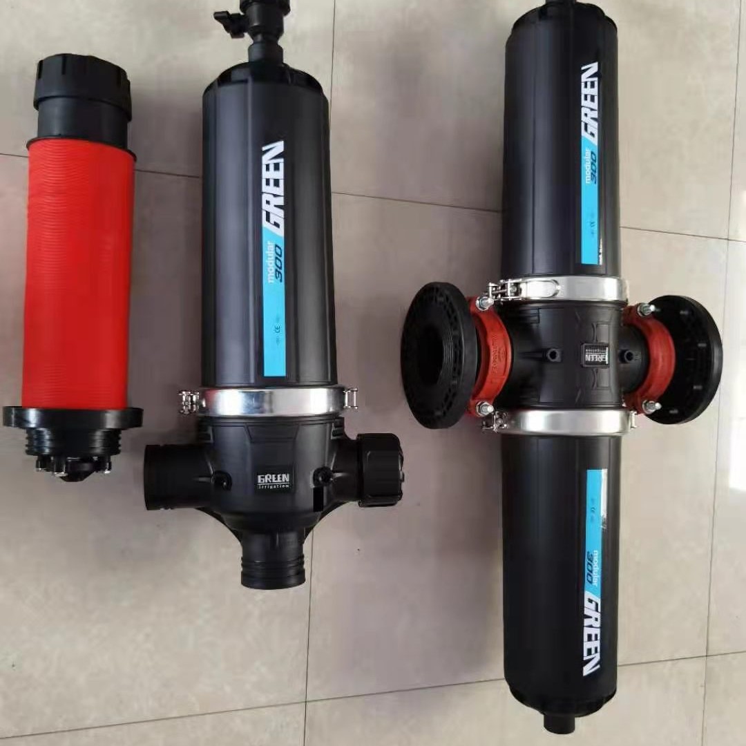 过滤器叠片式滴灌农用灌溉大棚农业用品微喷设备大流量叠片过滤器