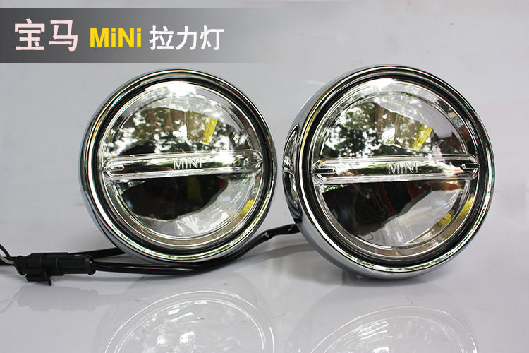 适用迷你拉力灯MINIF55F56R55R56R60R50前杠灯宝马宝马迷你专用