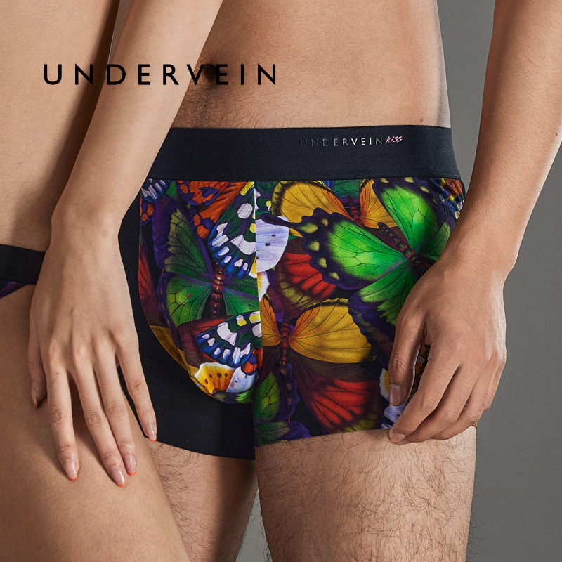 奢品面料法式浪漫男神内裤情侣款