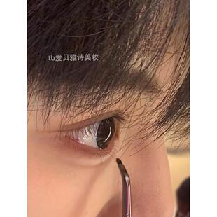 眼线刷子越奇怪越好用系列！折角眼线刷眼部细节眼睑下至卧蚕刀锋