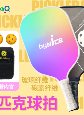 匹克球球拍pickelball玻璃纤维碳纤维网球健身户外运动初学者训练