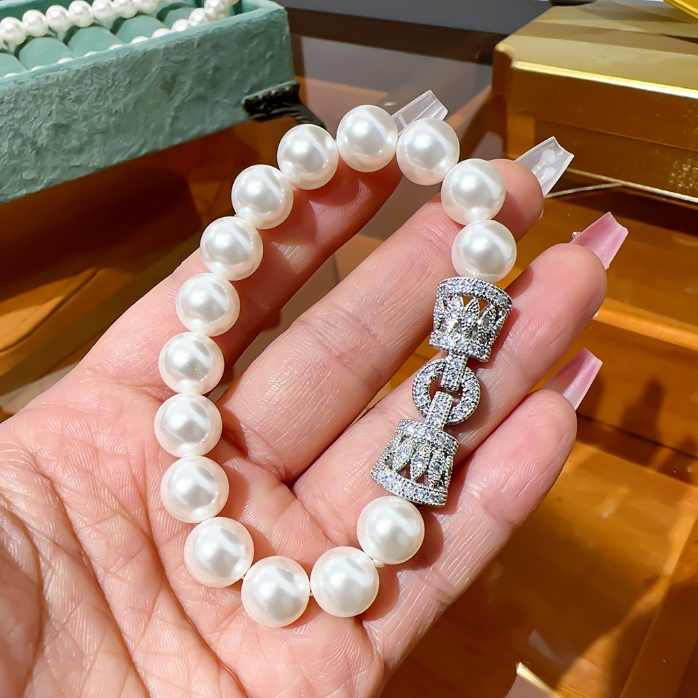 12mm Sea Shell Pearl Set Natural Australian Deep-Sea Stone - Product image 4