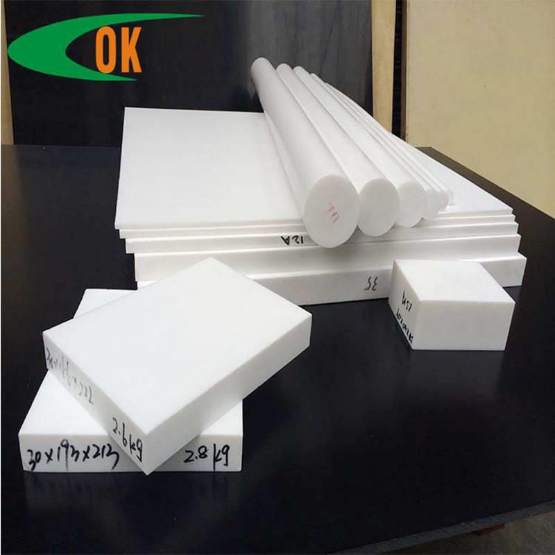 .厂家直销PTFE板 耐高温耐酸碱腐蚀铁氟龙板 聚四氟乙烯板加工雕