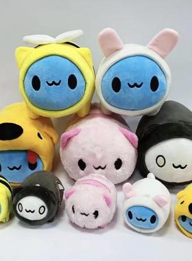 表情包Capoo猫猫虫咖啵毛绒公仔卡通可爱玩偶钥匙扣书包挂件抱枕