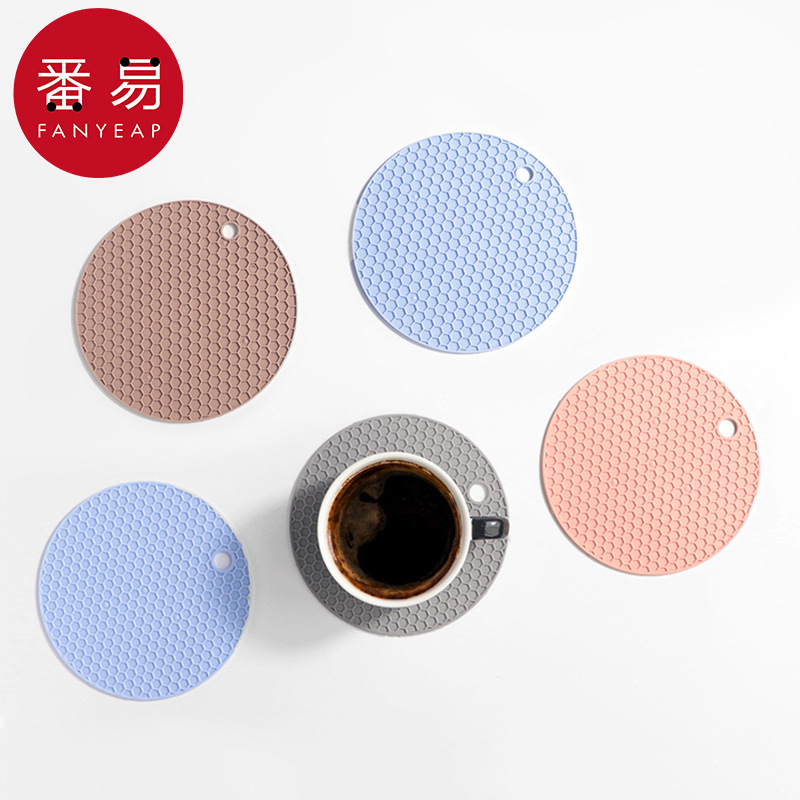 隔热垫/硅胶AA1S242-家用杯垫砂锅垫餐桌防烫餐桌垫保温杯垫餐垫
