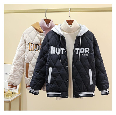 工厂特价直销秋冬季女装棉服2023新款气质遮肚显瘦时尚外套女刺绣