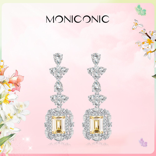 MONICONIC925银女天然皓石