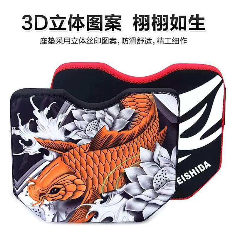 钓箱坐垫防水透气钓鱼箱垫子加厚高弹通用款钓鱼座垫钓椅坐垫渔具