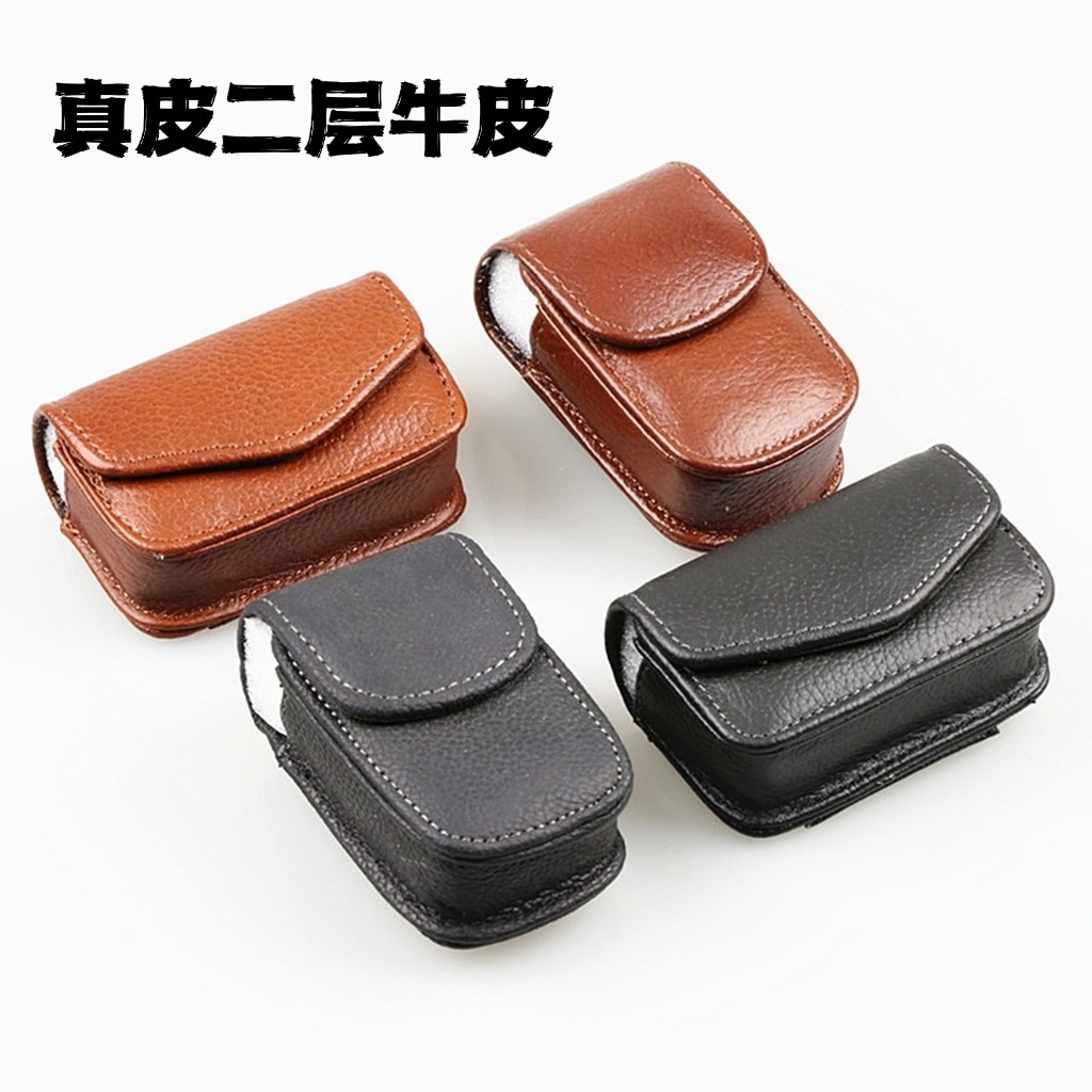 横款穿腰带盒复古头层牛皮眼镜盒男女便携老花真皮盒折叠近视镜盒,ZIPPO/瑞士军刀/眼镜,眼镜盒,淘宝优惠券,粉丝福利购,淘宝优惠卷