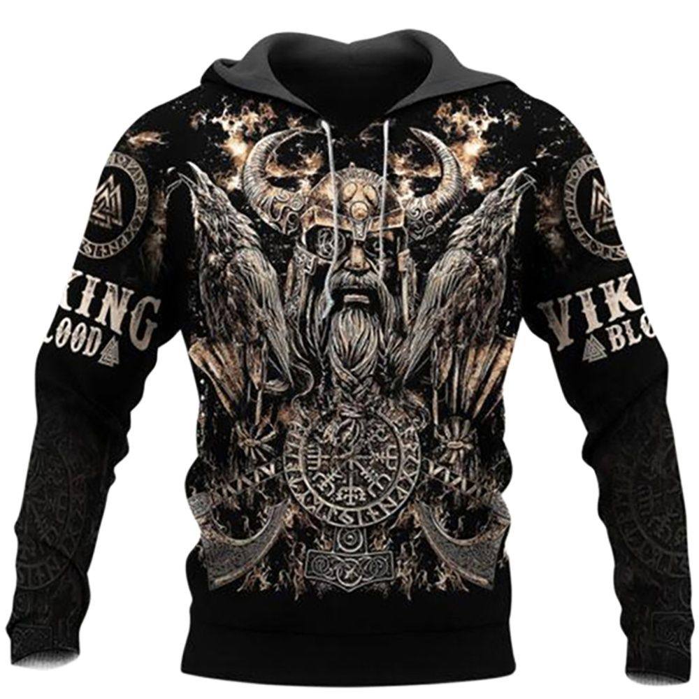 Fashion printed long-sleeved hoodie 时尚印花长袖连帽卫衣男士,男装,卫裤,淘宝优惠券,粉丝福利购,淘宝优惠卷