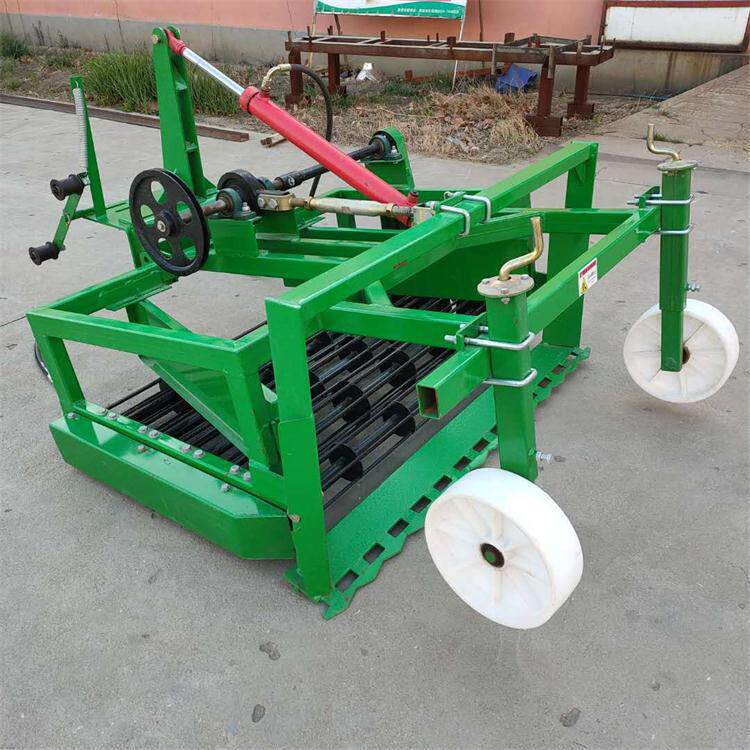 农蒜收获机推荐小型4行大蒜收割机75公分刨蒜机器
