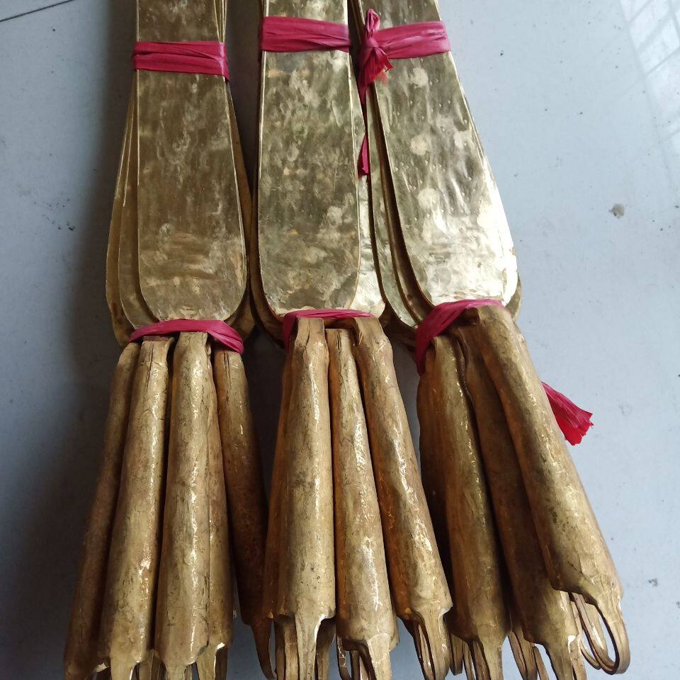 铜手工老式黄铜包子铲老铜勺厨房用具