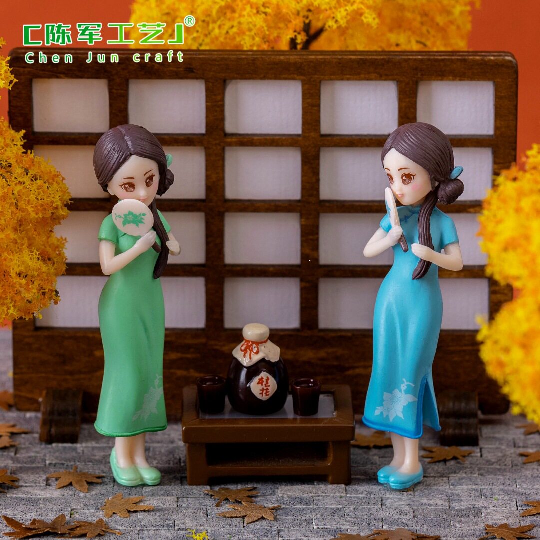 物公仔手办盲盒装饰品配件车载桌