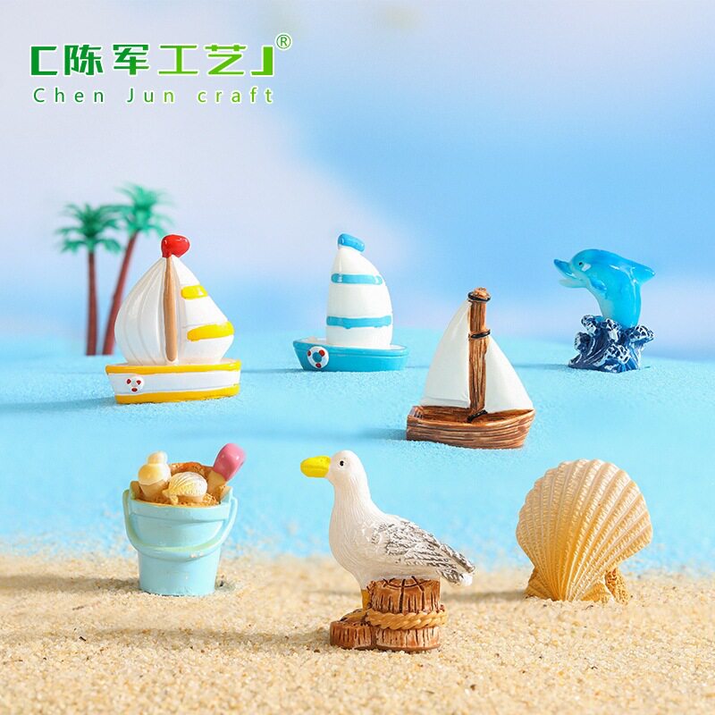 贝海鸟装饰品海洋沙滩海边系列小图片