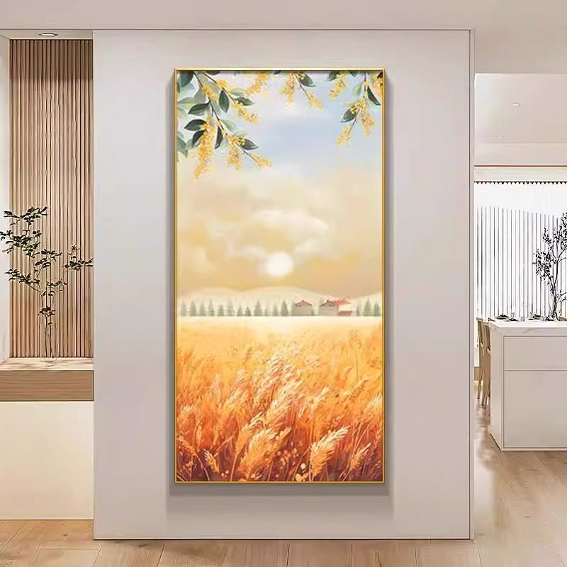 艺尚家饰玄关奶油风小清新装饰画
