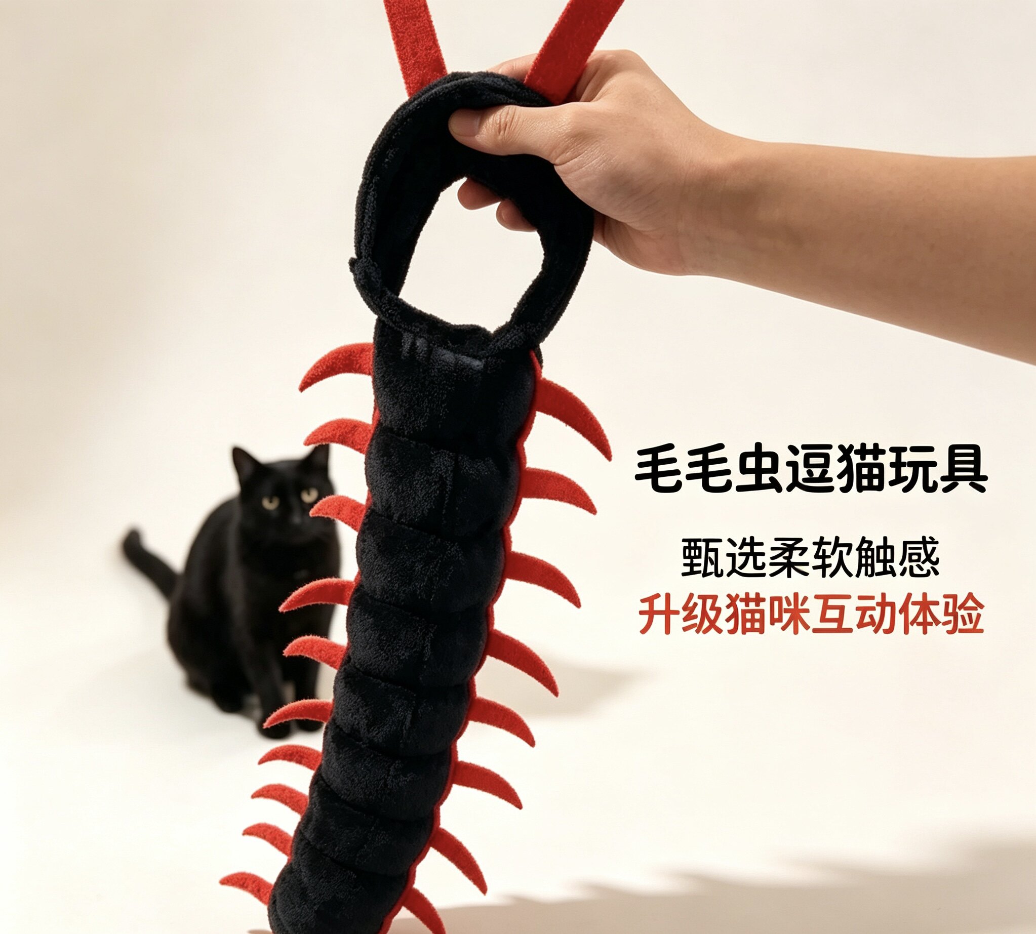 宠物搞怪服饰万圣节宠物变身蜈蚣外出衣服猫猫蜈蚣装扮