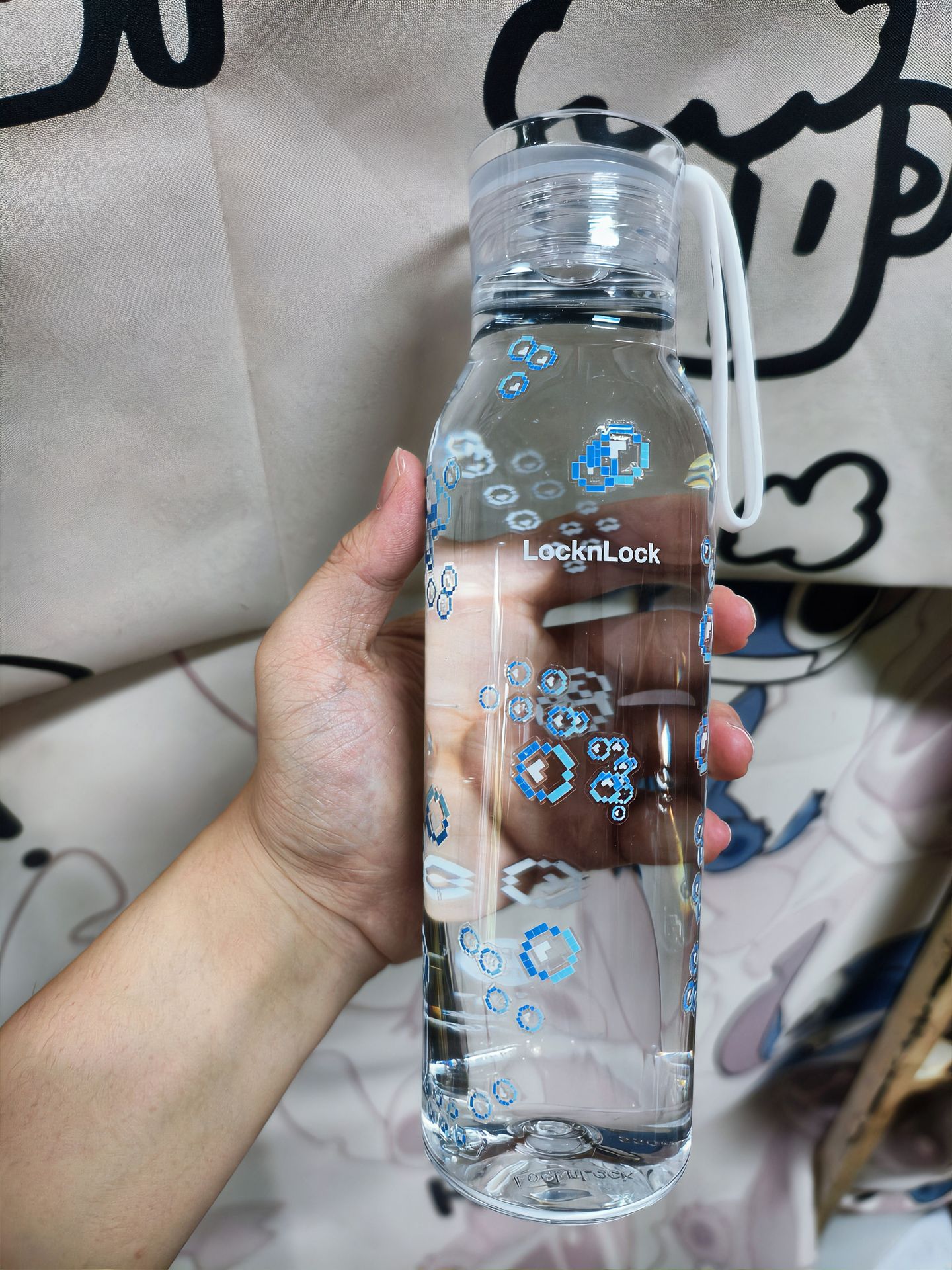水杯夏日透明塑料杯子女便携运动壶tritan随身水瓶350ml